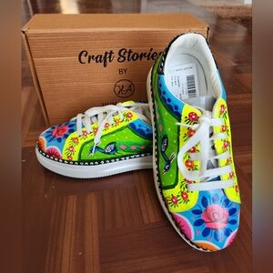 NWT Women's art on your feet US Size 7 designer shoes from Pakistan